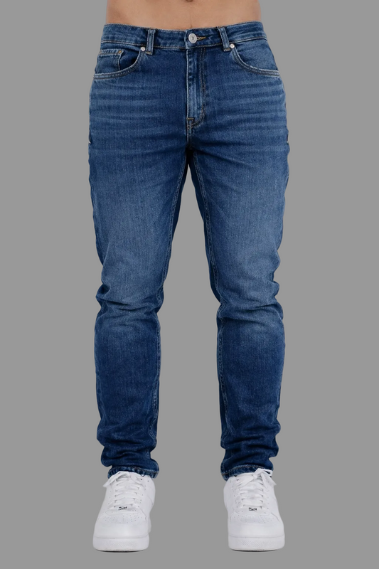 JEANS REGULAR FIT - AZUL OSCURO - VeraDomene