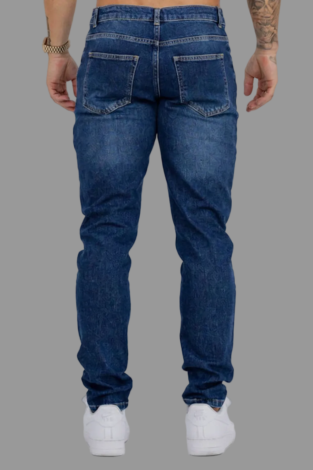JEANS REGULAR FIT - AZUL OSCURO - VeraDomene