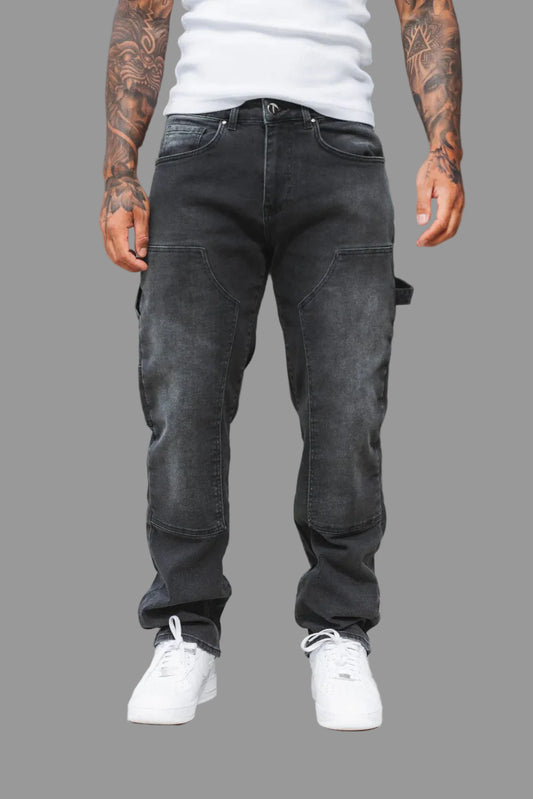 JEANS BAGGY - GRIS LAVADO - VeraDomene