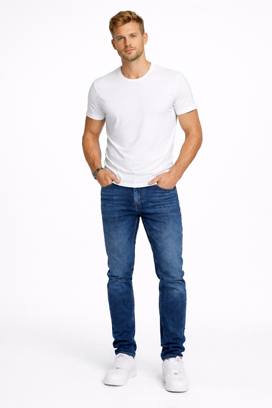 JEANS REGULAR FIT - AZUL OSCURO